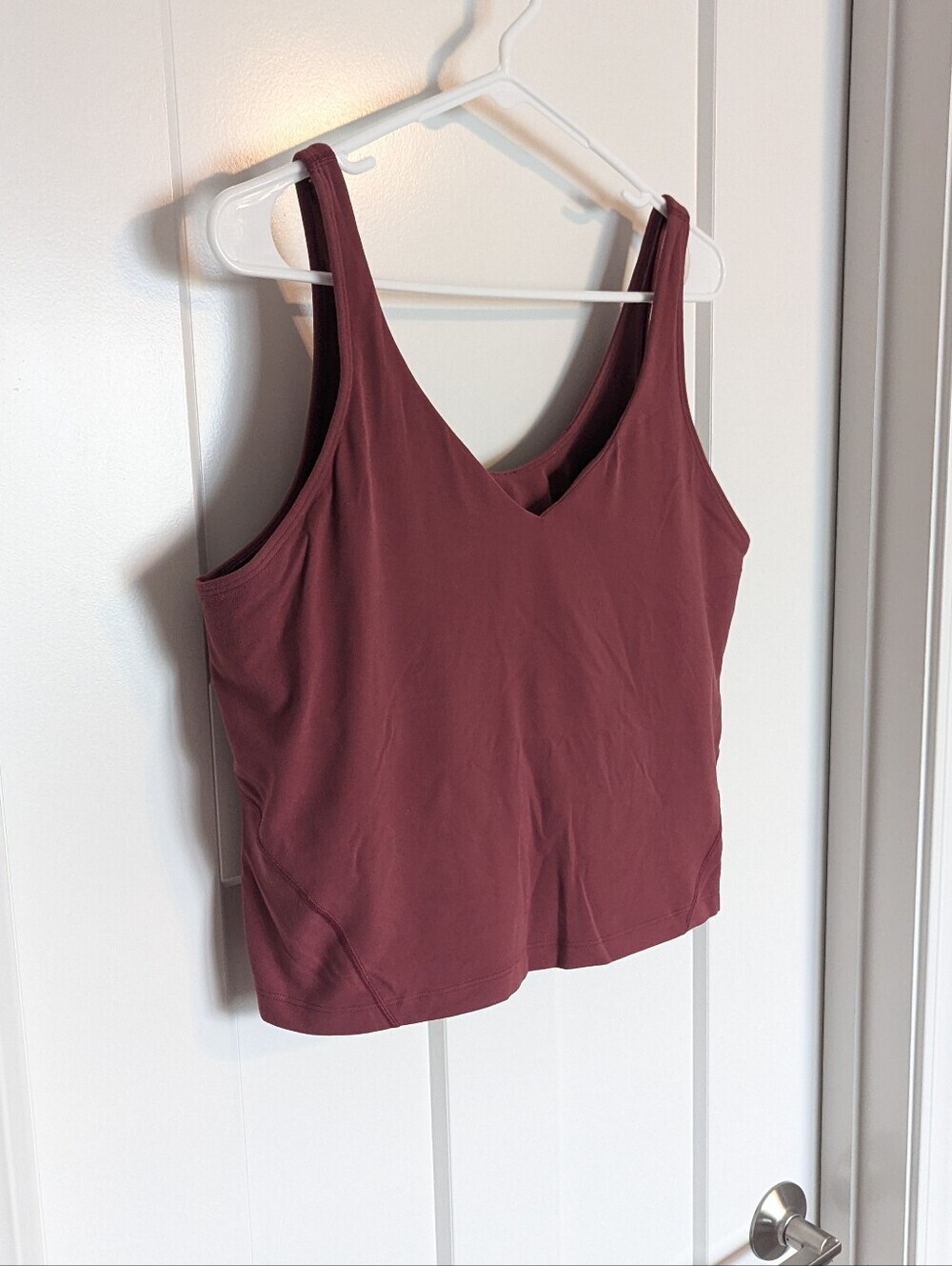 Lululemon Align Tank - Mulled Wine Deep Red sz 18 - Picture 2 of 6